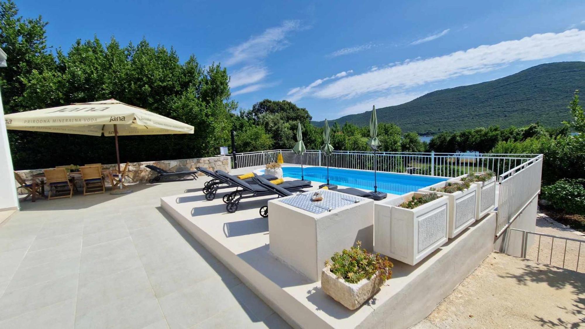 Villa Paradise Garden Ston Esterno foto